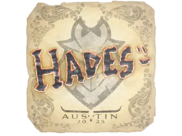 Sticker | hades | Austin 2025