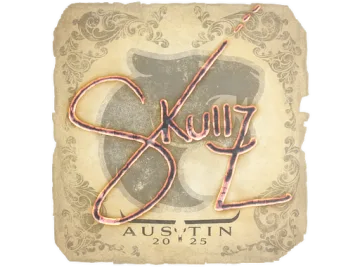 Sticker | skullz | Austin 2025