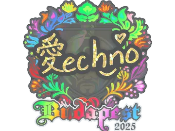 Sticker | Techno4K (Holo) | Budapest 2025