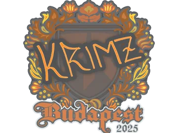 Sticker | KRIMZ | Budapest 2025