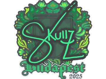 Sticker | skullz | Budapest 2025