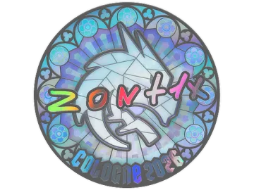 Sticker | zont1x (Holo) | Cologne 2026