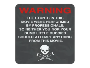 Sticker | WARNING