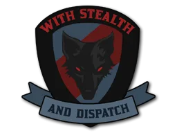 Sticker | Black Dog