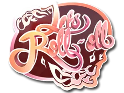 Sticker | Let's Roll-oll