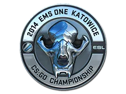 Sticker | ESL Skull (Foil) | Katowice 2014