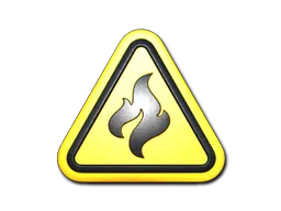 Sticker | Flammable (Foil)