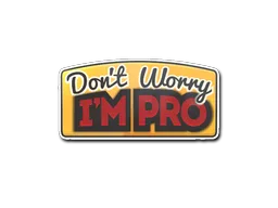Sticker | Don’t Worry, I’m Pro