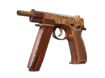Souvenir CZ75-Auto | Honey Paisley (Field-Tested)