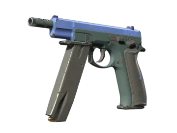 Souvenir CZ75-Auto | Indigo (Well-Worn)