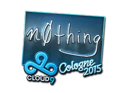 Sticker | n0thing (Foil) | Cologne 2015