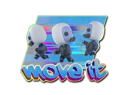 Sticker | Move It (Holo)