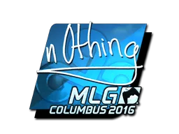 Sticker | n0thing (Foil) | MLG Columbus 2016