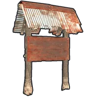 Two Sided Town Sign Post