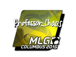 Sticker | Professor_Chaos (Foil) | MLG Columbus 2016