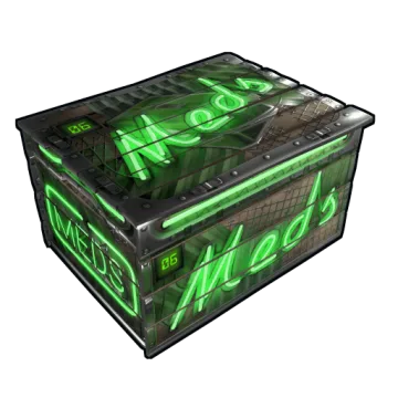Neon Small Meds Storage