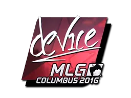 Sticker | device (Foil) | MLG Columbus 2016