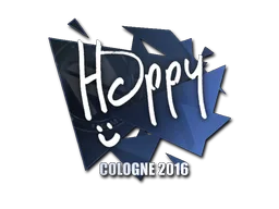 Sticker | Happy | Cologne 2016