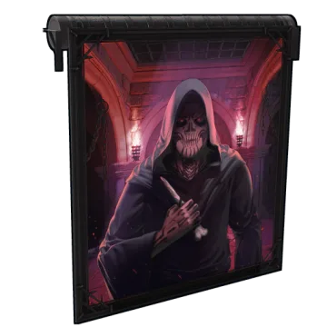 Bone Cultists Garage Door