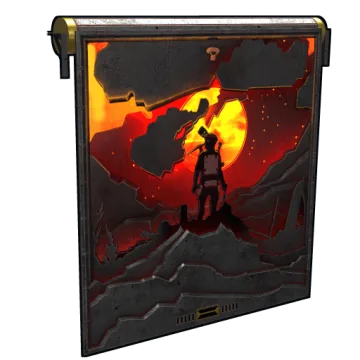 Shadowborn Garage Door