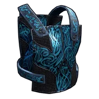 Azul Metal Chest Plate
