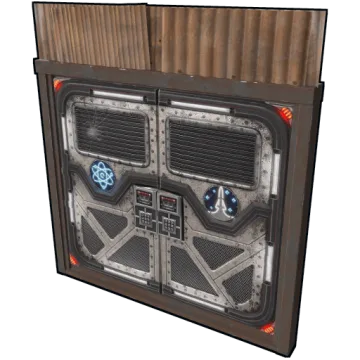 Space Base Sheet Metal Double Door