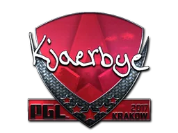 Sticker | Kjaerbye (Foil) | Krakow 2017