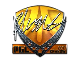 Sticker | flusha (Foil) | Krakow 2017