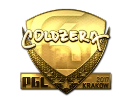 Sticker | coldzera (Gold) | Krakow 2017