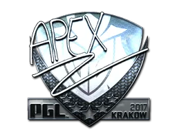 Sticker | apEX (Foil) | Krakow 2017