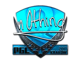 Sticker | n0thing (Foil) | Krakow 2017