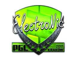 Sticker | electronic (Foil) | Krakow 2017