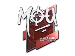 Sticker | mou | Boston 2018