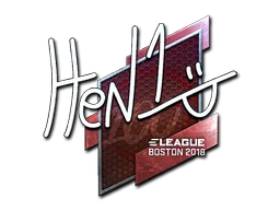 Sticker | HEN1 (Foil) | Boston 2018