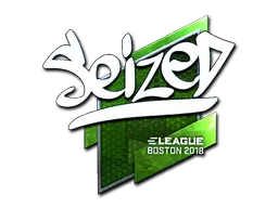 Sticker | seized (Foil) | Boston 2018