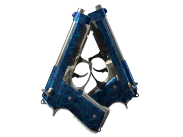 Dual Berettas | Cobalt Quartz (Factory New)