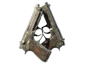 Souvenir Dual Berettas | Heist (Battle-Scarred)