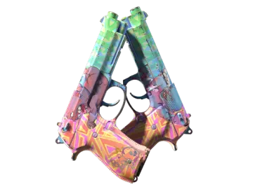 Dual Berettas | Sweet Little Angels (Well-Worn)