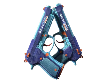 Dual Berettas | Hydro Strike (Field-Tested)