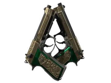 StatTrak™ Dual Berettas | Royal Consorts (Factory New)
