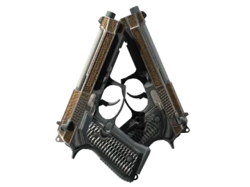 StatTrak™ Dual Berettas | Tread (Factory New)