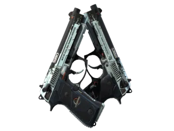 Dual Berettas | Dezastre (Field-Tested)