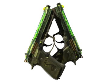 StatTrak™ Dual Berettas | Cobra Strike (Factory New)