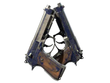 Dual Berettas | Moon in Libra (Battle-Scarred)