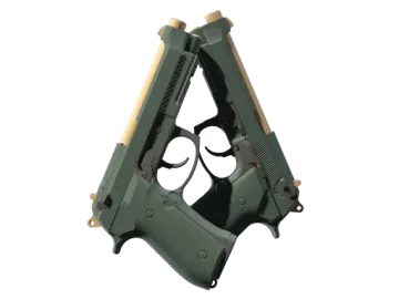 Dual Berettas | Contractor (Minimal Wear)