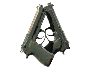Dual Berettas | Contractor (Battle-Scarred)