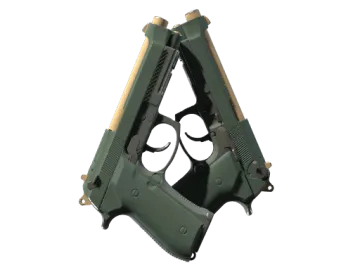 Souvenir Dual Berettas | Contractor (Field-Tested)