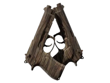 Souvenir Dual Berettas | Drift Wood (Minimal Wear)