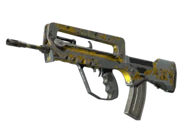 FAMAS | Neural Net (Battle-Scarred)