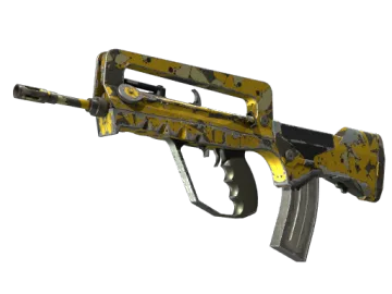 StatTrak™ FAMAS | Neural Net (Well-Worn)